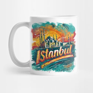 Istanbul Retro Turkey t-shirt Mug